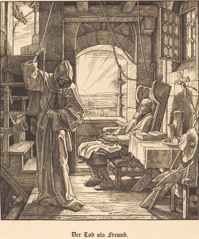 Døden som en venn av Alfred Rethel