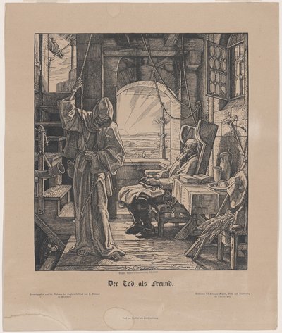 Døden som en venn av Alfred Rethel