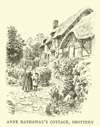 Anne Hathaways hytte, Shottery av Alfred Robert Quinton