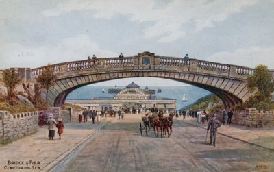 Bridge og Pier, Clacton-on-Sea av Alfred Robert Quinton