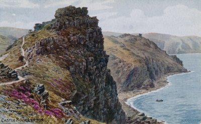 Castle Rock, Lynton av Alfred Robert Quinton