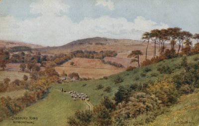 Cissbury Ring nær Worthing av Alfred Robert Quinton