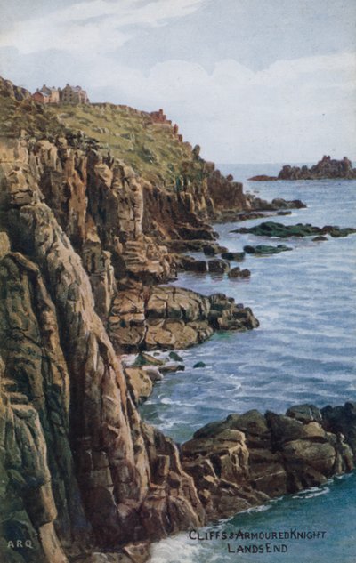 Cliffs and Armored Knight, Lands End av Alfred Robert Quinton