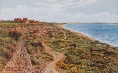 Klipper, med utsikt mot øst, Barton-on-Sea av Alfred Robert Quinton