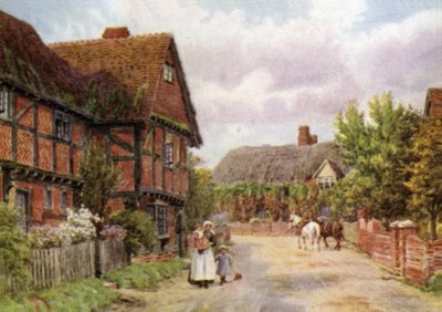Hytter, East Hagbourne av Alfred Robert Quinton