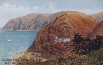 Countisbury Foreland og Torrs, Lynmouth, Devon av Alfred Robert Quinton