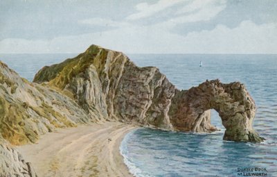 Durdle Door nær Lulworth av Alfred Robert Quinton