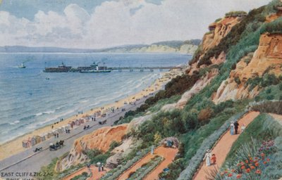 East Cliff og Zig Zag, Bournemouth av Alfred Robert Quinton