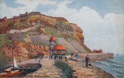 Inngang til Marine Drive, Scarborough av Alfred Robert Quinton