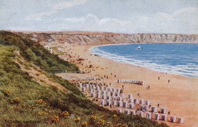 Filey Bay, fra sør av Alfred Robert Quinton