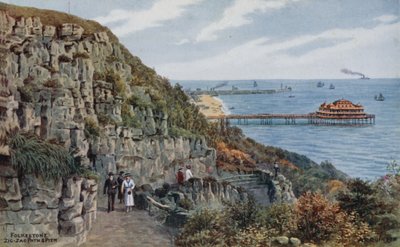 Folkestone, Zig Zag Path og Pier av Alfred Robert Quinton
