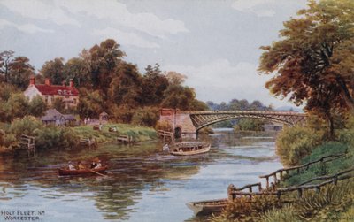 Holt Fleet, Nr Worcester av Alfred Robert Quinton
