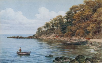 Horestone Point, havutsikt, I O W av Alfred Robert Quinton