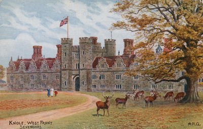 Knole, West Front, Sevenoaks av Alfred Robert Quinton