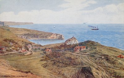 Lulworth Cove ovenfra av Alfred Robert Quinton