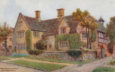Mary Andersons hjem, Broadway Worcestershire av Alfred Robert Quinton
