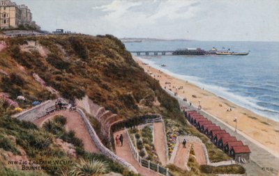 Ny Zig Zag Path, W Cliff, Bournemouth av Alfred Robert Quinton