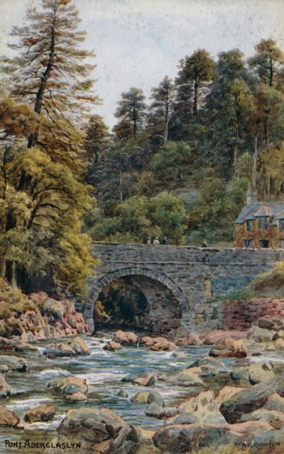 Aberglaslyn-broen av Alfred Robert Quinton