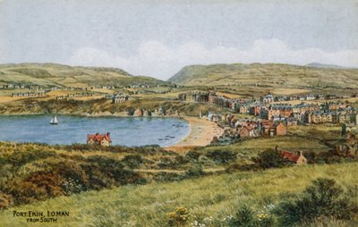Port Erin, IO Man, fra sør av Alfred Robert Quinton