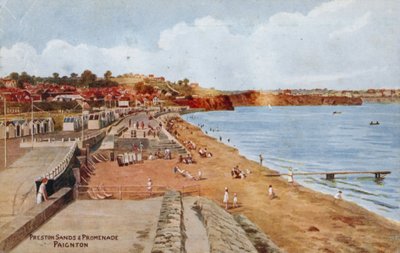 Preston Sands and Promenade, Paignton av Alfred Robert Quinton