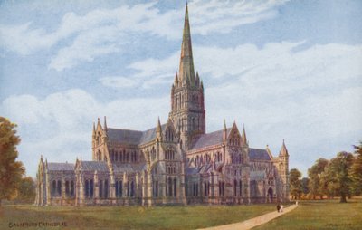 Salisbury katedral av Alfred Robert Quinton