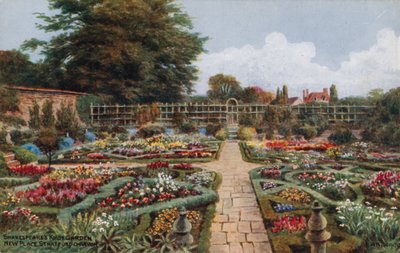 Shakespeares Knot Garden, New Place, Stratford-on-Avon av Alfred Robert Quinton