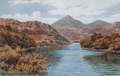 Snowdon, fra Afon Claslyn av Alfred Robert Quinton
