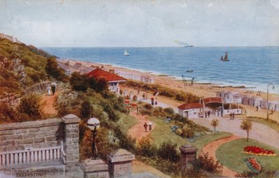 Spa Pavilion Gardens and Beach, Felixstowe av Alfred Robert Quinton