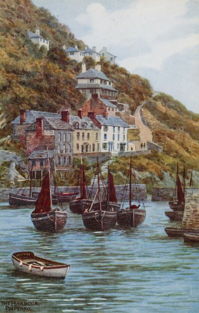 Havnen, Polperro av Alfred Robert Quinton