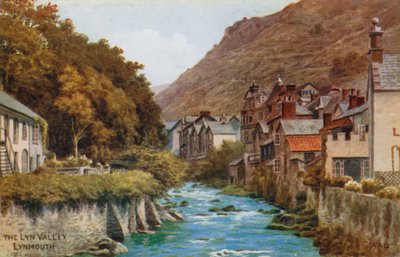 Lyn-dalen, Lynmouth av Alfred Robert Quinton