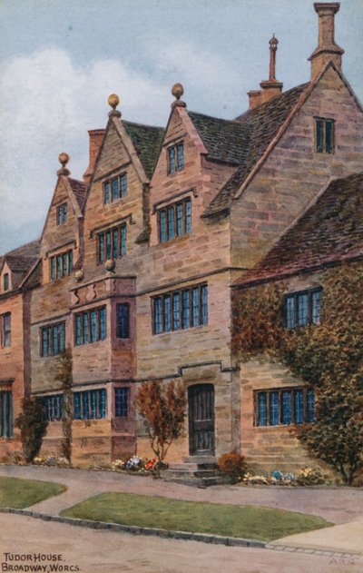 Tudor House, Broadway, Worcs av Alfred Robert Quinton