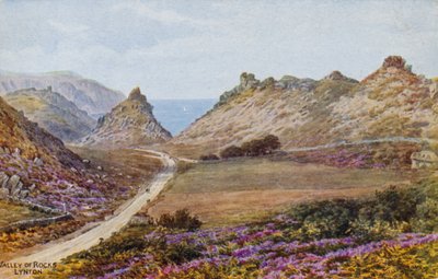 Valley of Rocks, Lynton av Alfred Robert Quinton
