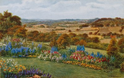 Utsikt fra en Kentism Garden, Goudhurst av Alfred Robert Quinton
