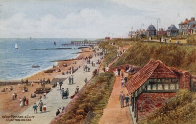 West Parade og Cliff, Clacton-on-Sea av Alfred Robert Quinton