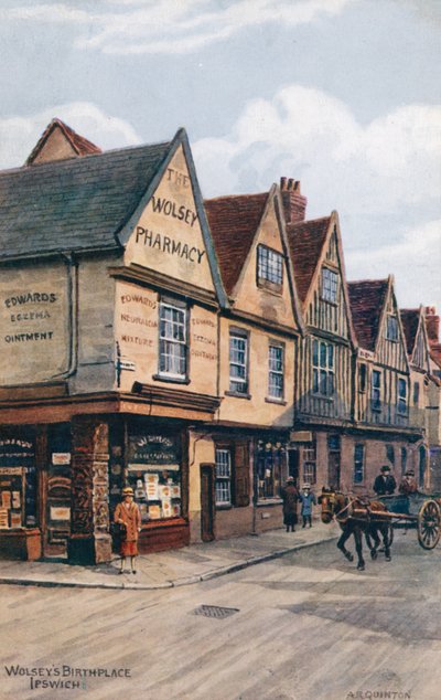 Wolseys fødested, Ipswich av Alfred Robert Quinton