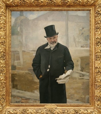 Portrett av Adolphe Alphand (1817-1891), 1888 (olje på lerret) av Alfred Roll