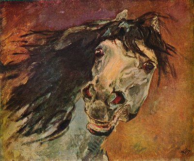 Andalusisk hestehode, c1910 av Alfred Roll
