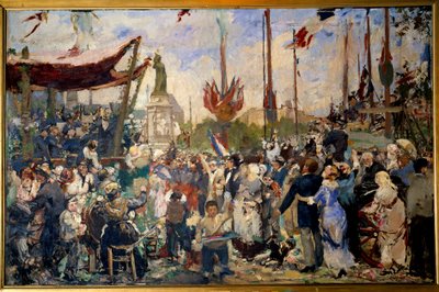 Tredje republikk: ”14. juli av Alfred Roll