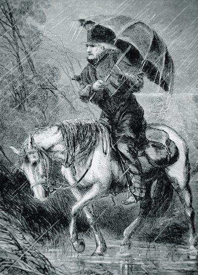 The Circuit Rider, illustrasjon fra 