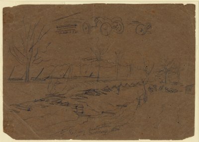 Jernbanedestruksjon som en militær kunst av Alfred Rudolph Waud