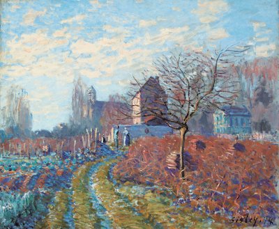 White Jelly - Summer of Saint-Martin, 1874 av Alfred Sisley