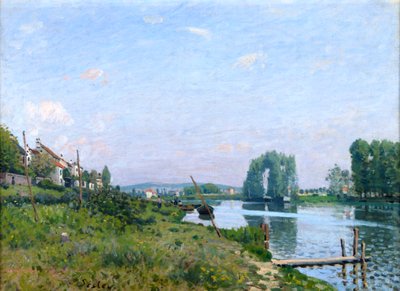 Saint-Denis Island, 1872 av Alfred Sisley