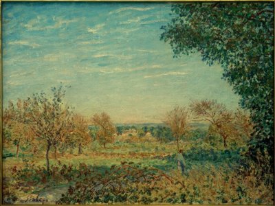september morgen av Alfred Sisley
