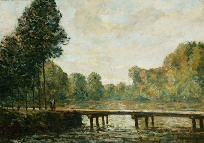 Liten bro over Orvanne, 1890 av Alfred Sisley