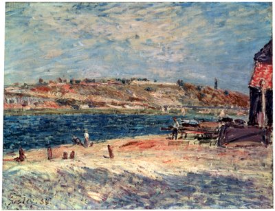 Elvebredder ved Saint-Mammès, 1884. av Alfred Sisley