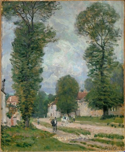 Veien til Versailles av Alfred Sisley