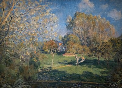 Hagen til Hoschede av Alfred Sisley