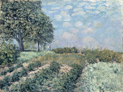 Market Gardens av Alfred Sisley