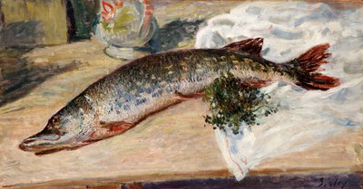 The Pike, 1888 av Alfred Sisley