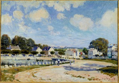 Vanningsplassen ved Marly-le-Roi av Alfred Sisley